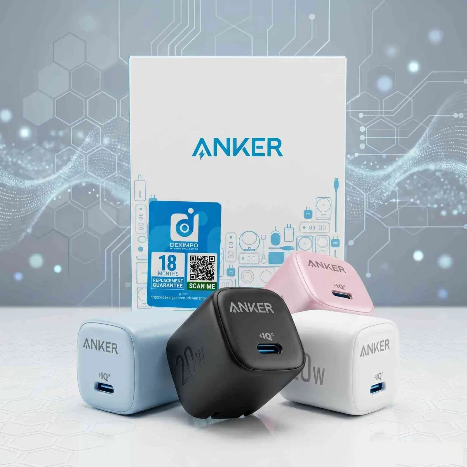 Anker Zolo IQ3 PD3.0 20W । 18 Months Warranty